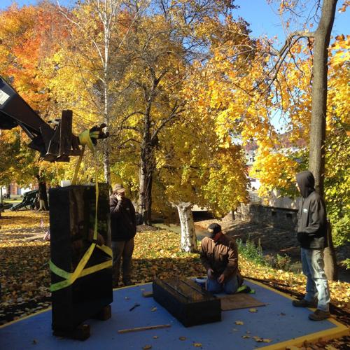 Witmer memorial moved to Lincoln Street Local
