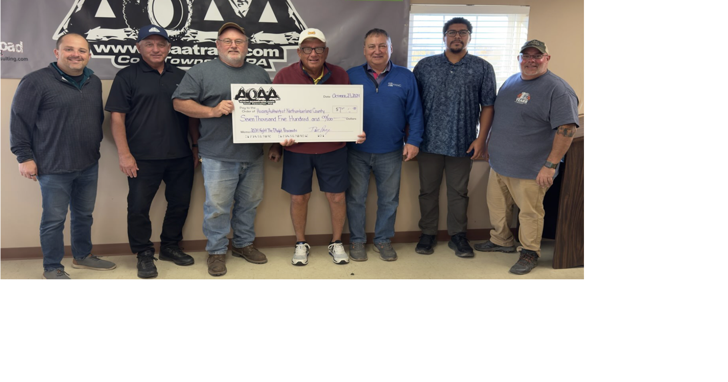 HANC receives $7,500 donation from AOAA to help fight blight | Local ...