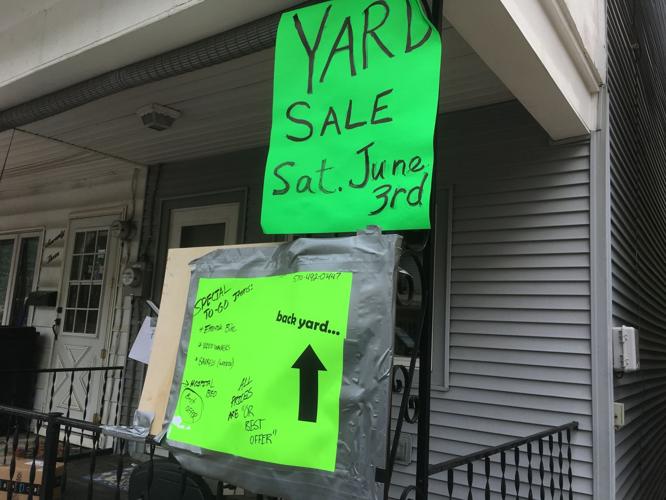 Bargain hunters search for deals at Tharptown's community yard sale ...