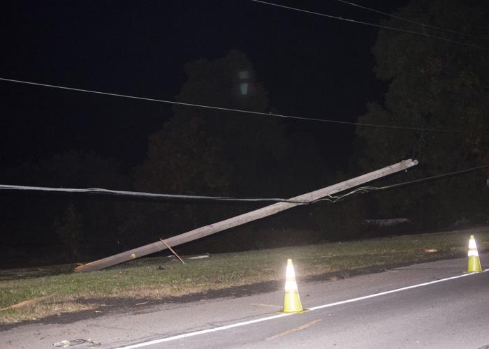 Car into pole knocks out power to more than 500 | Local | newsitem.com