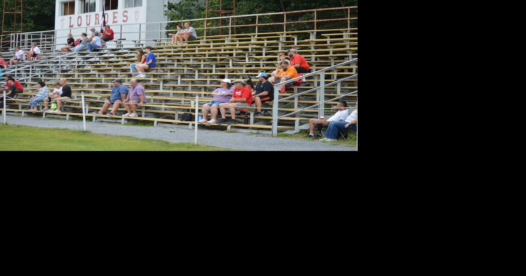 Lourdes starts new school year with new bleachers, roof, repaved parking lot