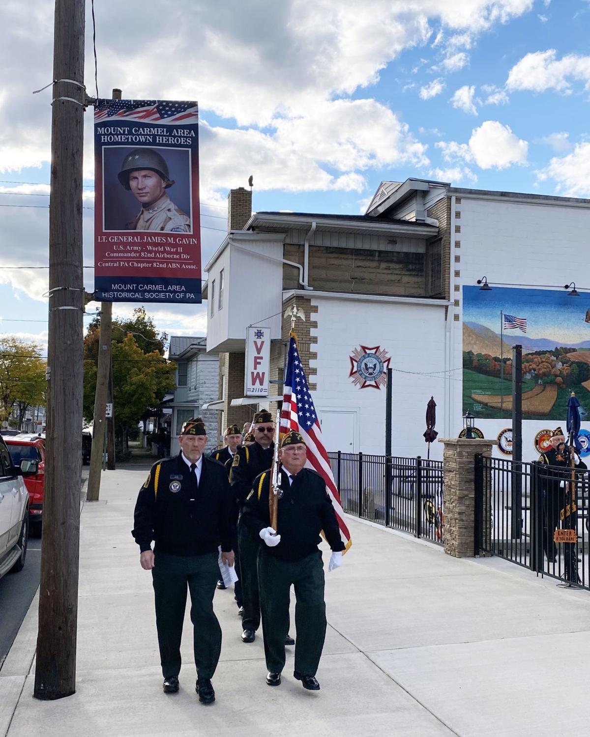 Mount Carmel VFW honors Gavin, dedicates post in his name Local