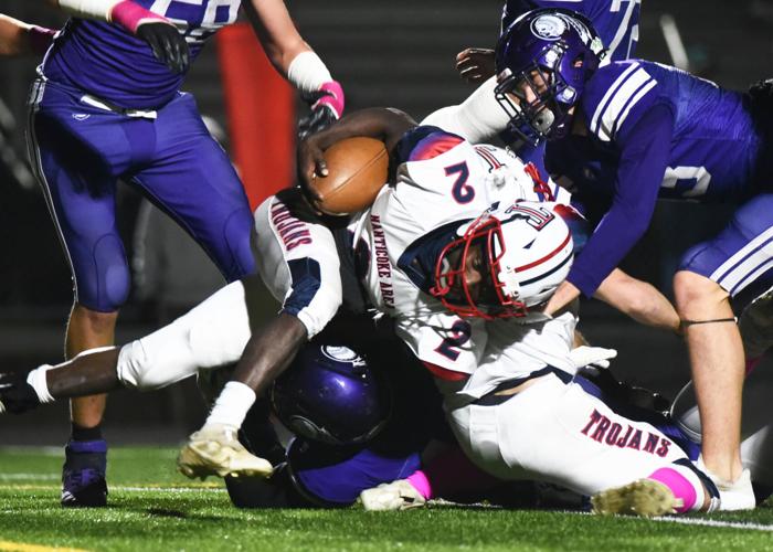 H.S. Football Shamokin seniors shine in final home game, cruise past
