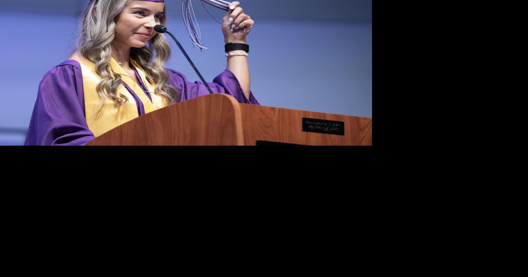 SAHS valedictorian: Graduates entering a 'season of change'