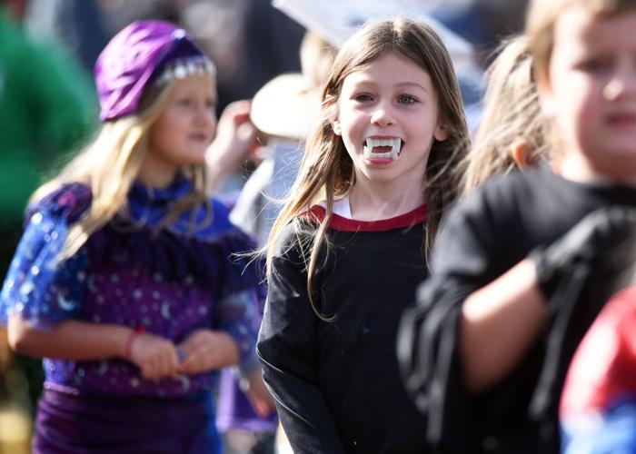 SAES annual Halloween parade