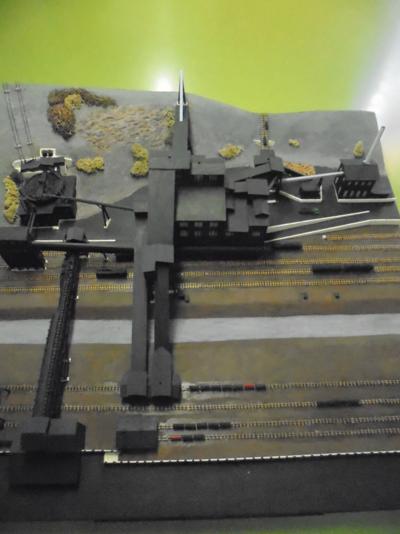Glen Burn Colliery model accepted by state historical and museum