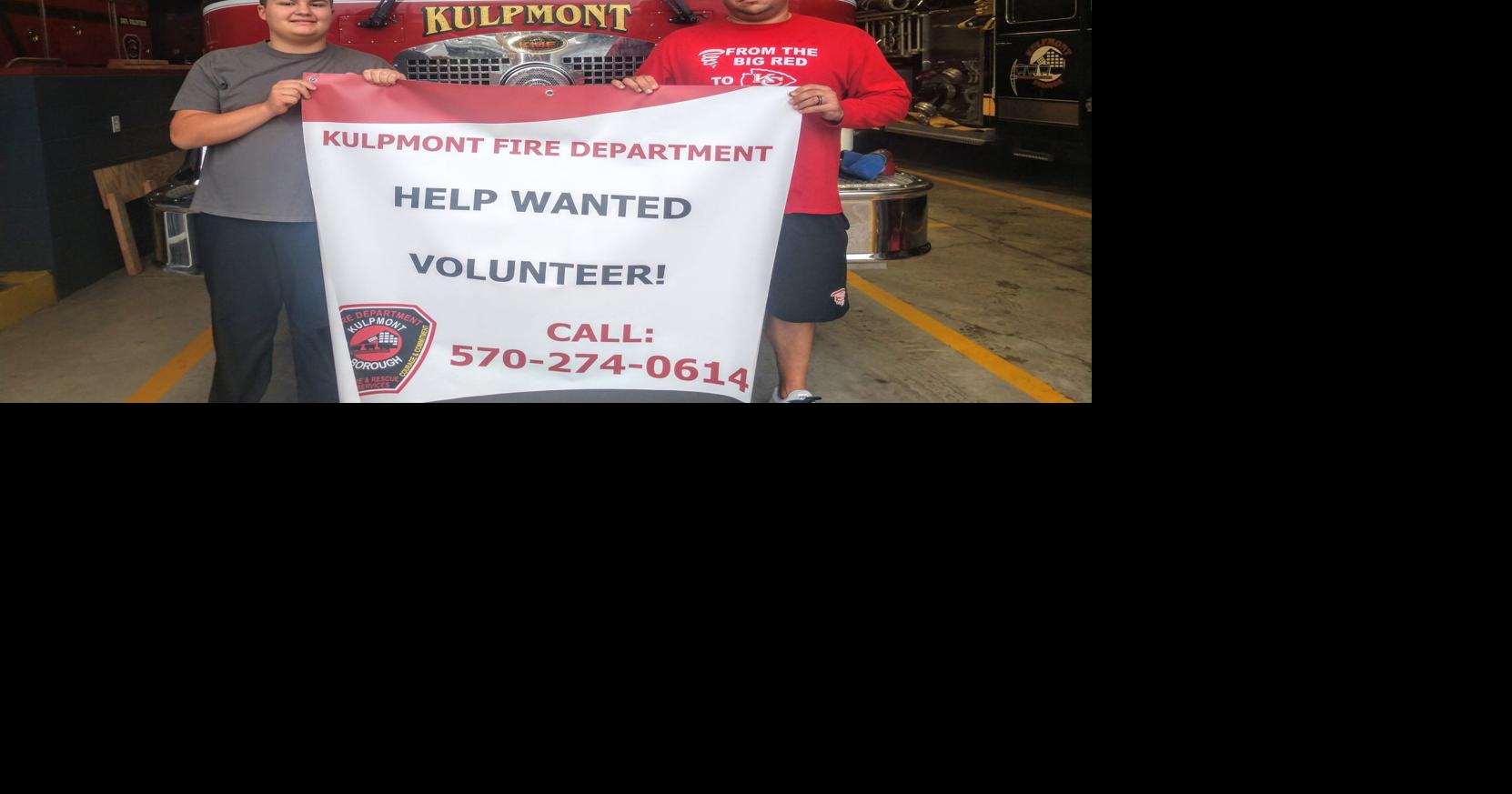 'Help your community' Kulpmont Fire Department hopeful new signage
