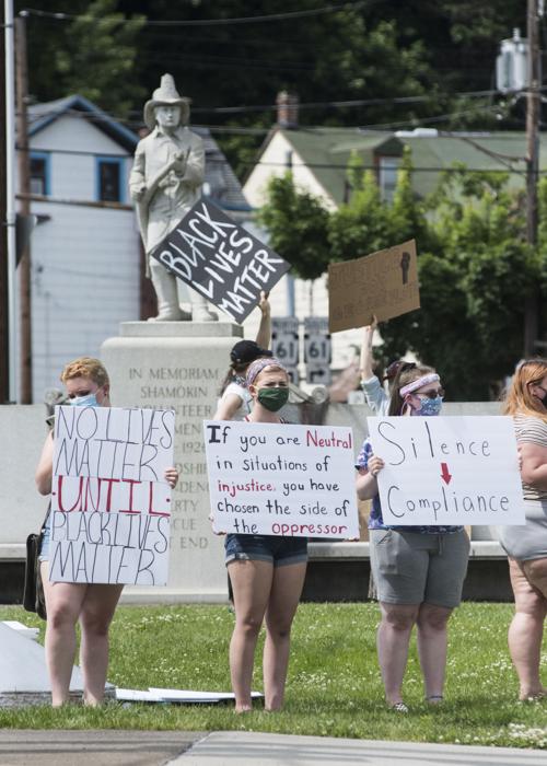 Demonstrations continue across country; group gathers in Shamokin to end inequality