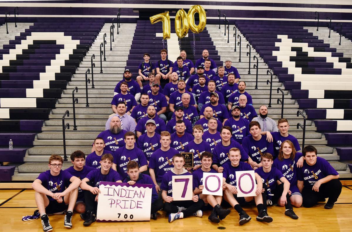 H.S. Wrestling Shamokin grabs program's 700th victory over Sugar