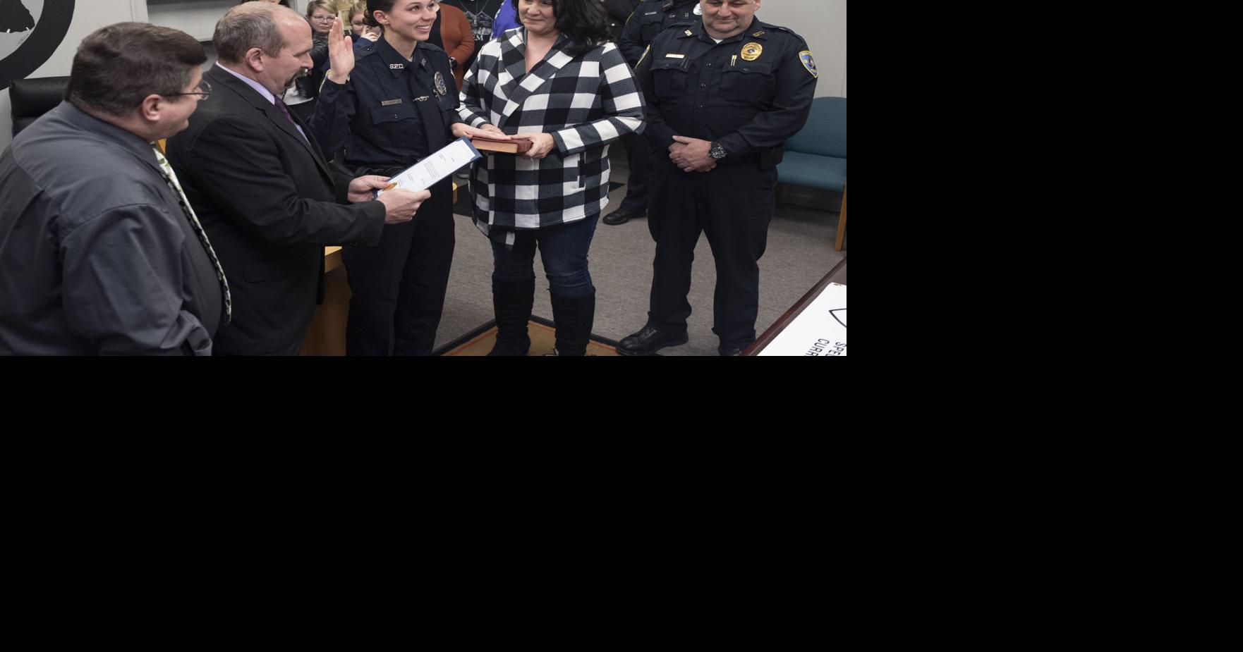 Lexie Temple makes history as Shamokin's first female police officer