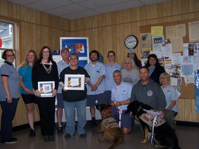 Ashland Post Office pays tribute to military working dogs and K9 Hero