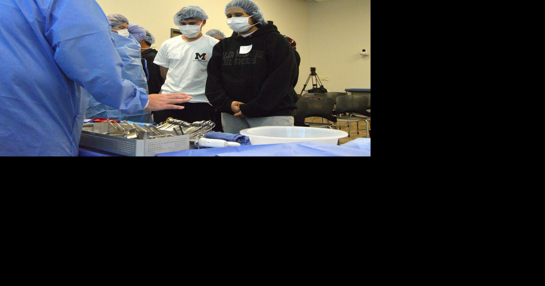 Students explore health care careers at Geisinger's AiM HI program ...
