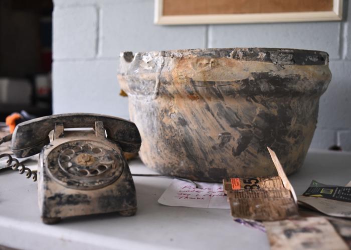 Edgewood Swim Club unearths time capsule as facility celebrates 50 years; rotary phone, floppy