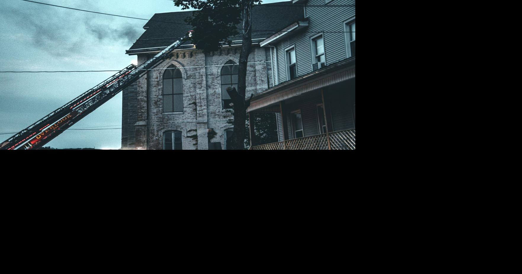 Fire at former church 'lit intentionally'; investigation continuing