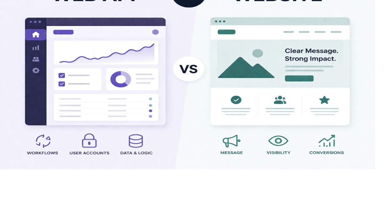 Web App vs. Website – How to Choose the Right Option for Your Business Goals and Budget