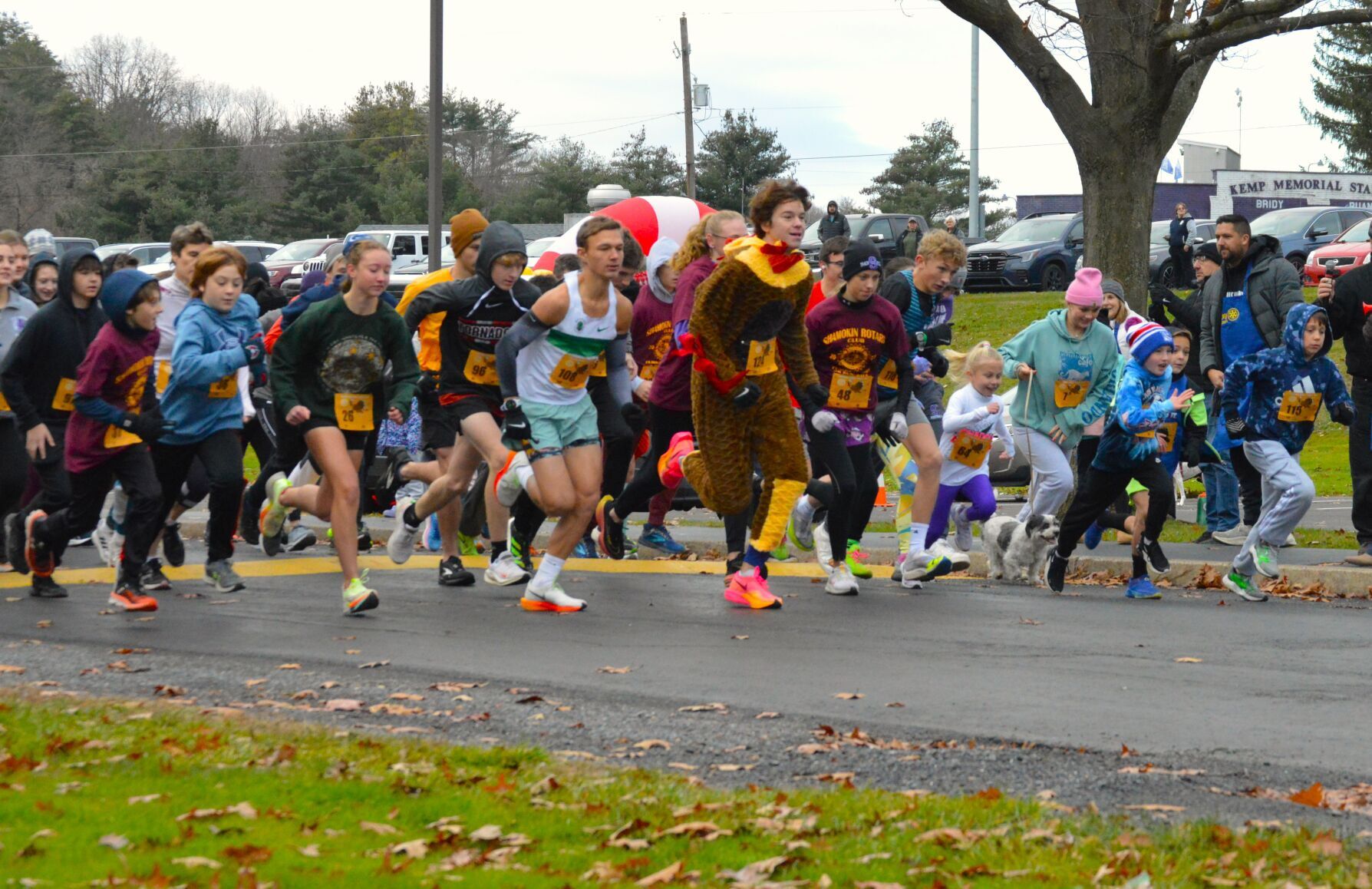 More Than 100 Runners Competed In 11th Annual Turkey Trot | Local ...