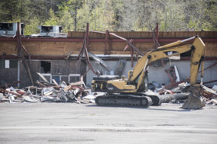 Demolition work begins at former Kmart building in Coal Township