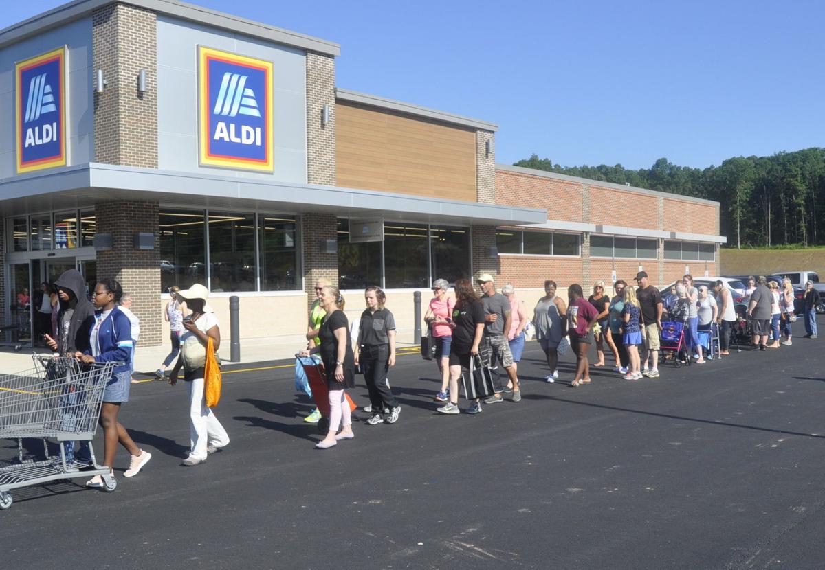 Grand opening of Aldi attracts large crowd Local