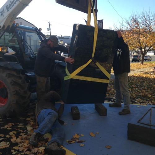 Witmer memorial moved to Lincoln Street Local