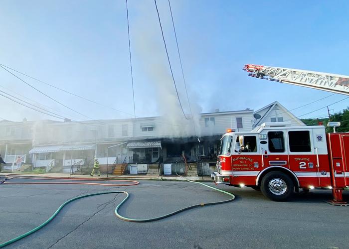 Six row homes damaged in Mount Carmel blaze Local