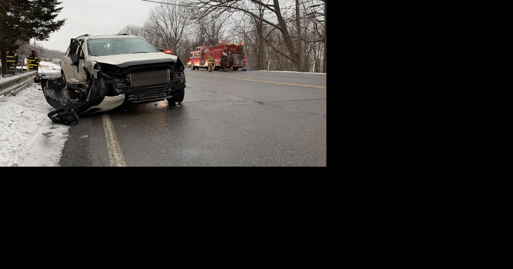 Two people transported following two-vehicle crash in Strong | News ...