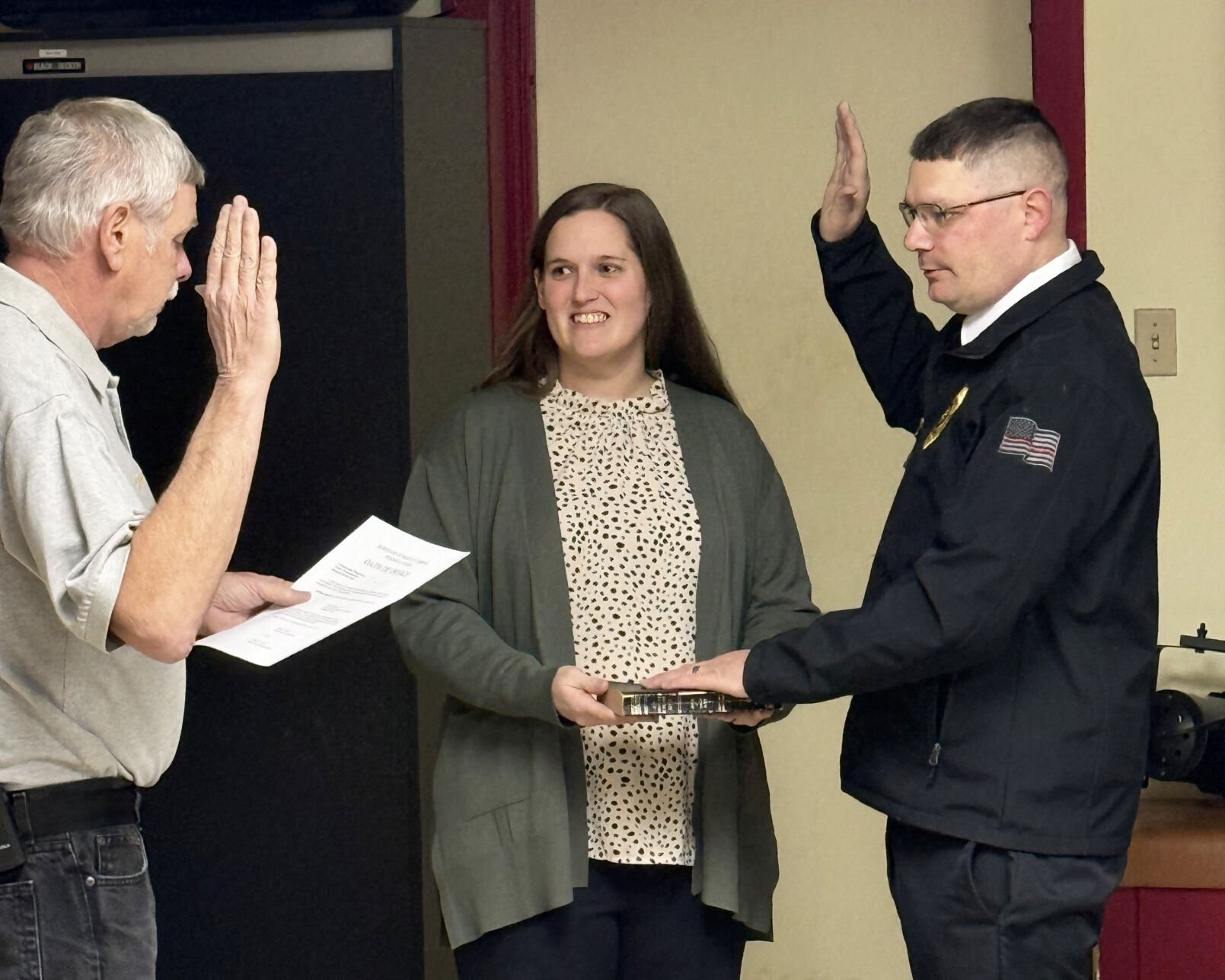 Janolek Jr. promoted to second assistant fire chief | Local | newsitem.com