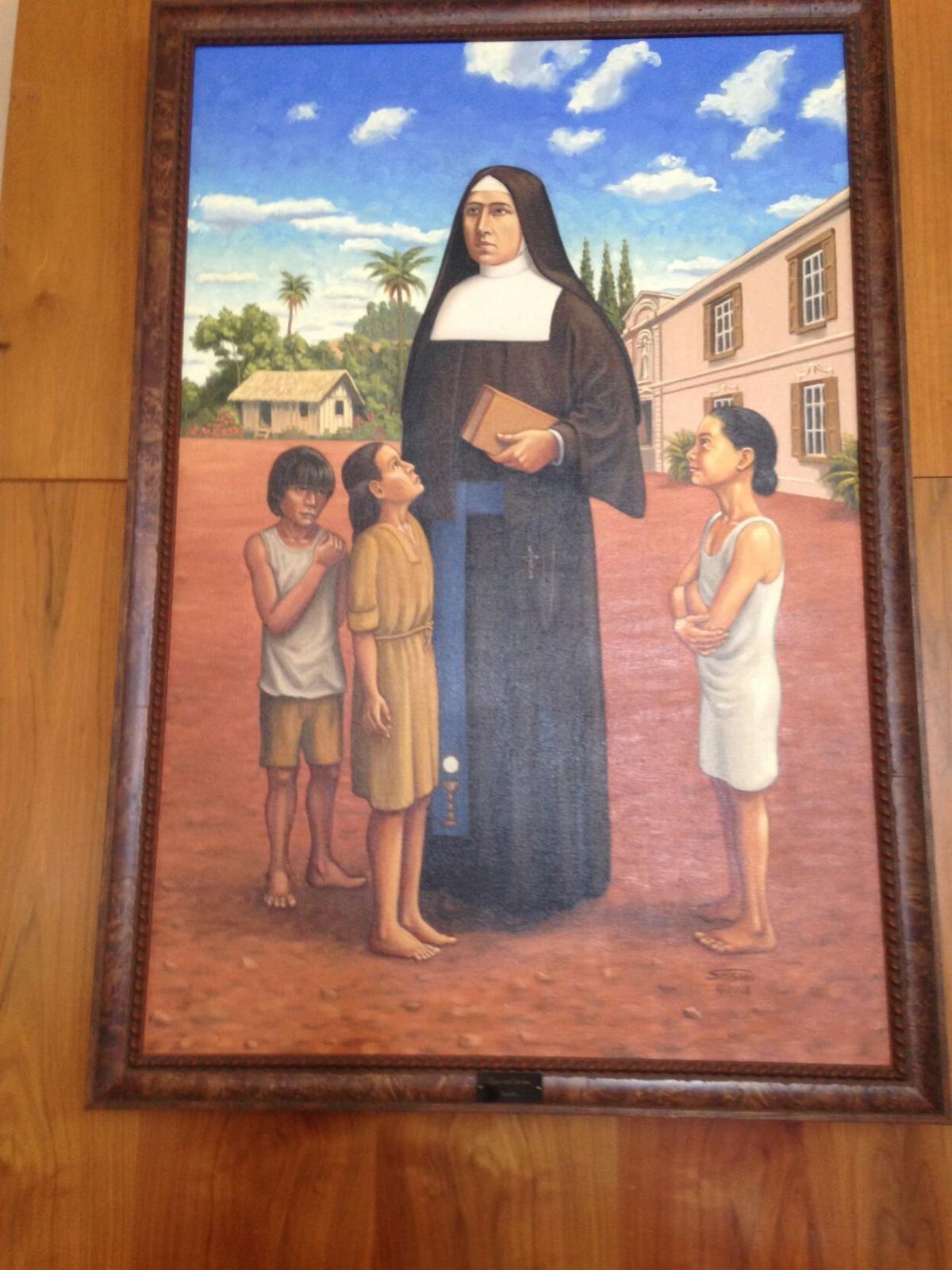 to celebrate Mass marking St. Pauline Visintainer's feast day