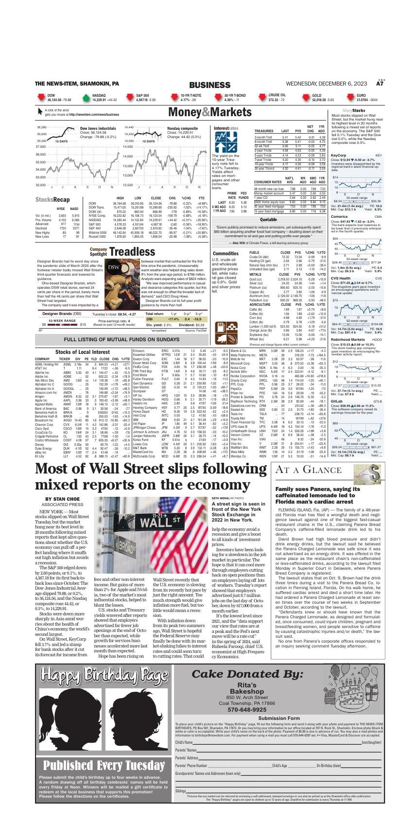 Page A7 | E-Edition | Newsitem.com