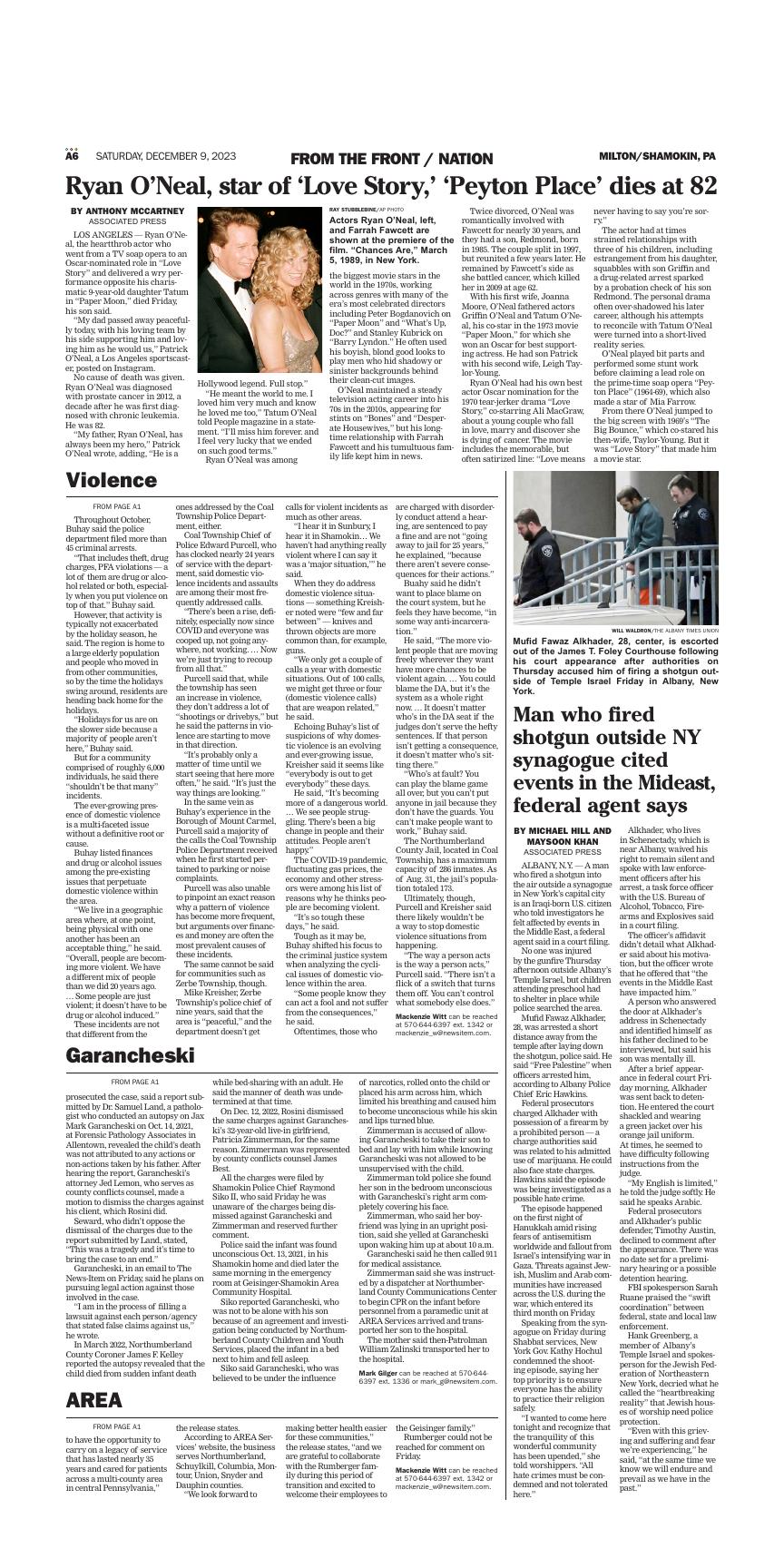 Page A6 | E-Edition | Newsitem.com