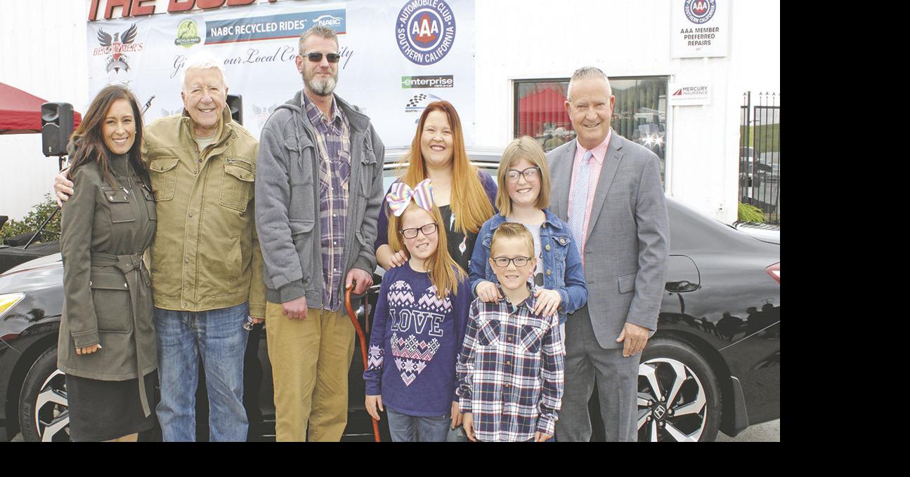Ben Clymer’s the donates another car to a needy Yucaipa family