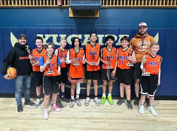 Yucaipa Youth Basketball 7/8 champs Sports