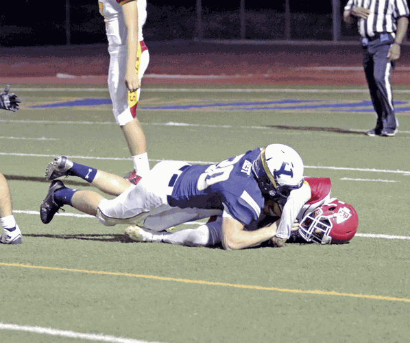 YHS Football team defeats Palm Desert 560 in home game Schools