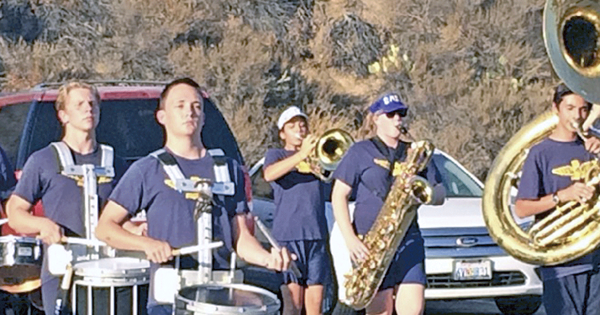 YHS Band, Color Guard open year before family and friends | Local News ...
