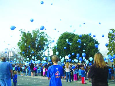 Yucaipa Elementary School says final farewell to Cheyenne with 800 ...