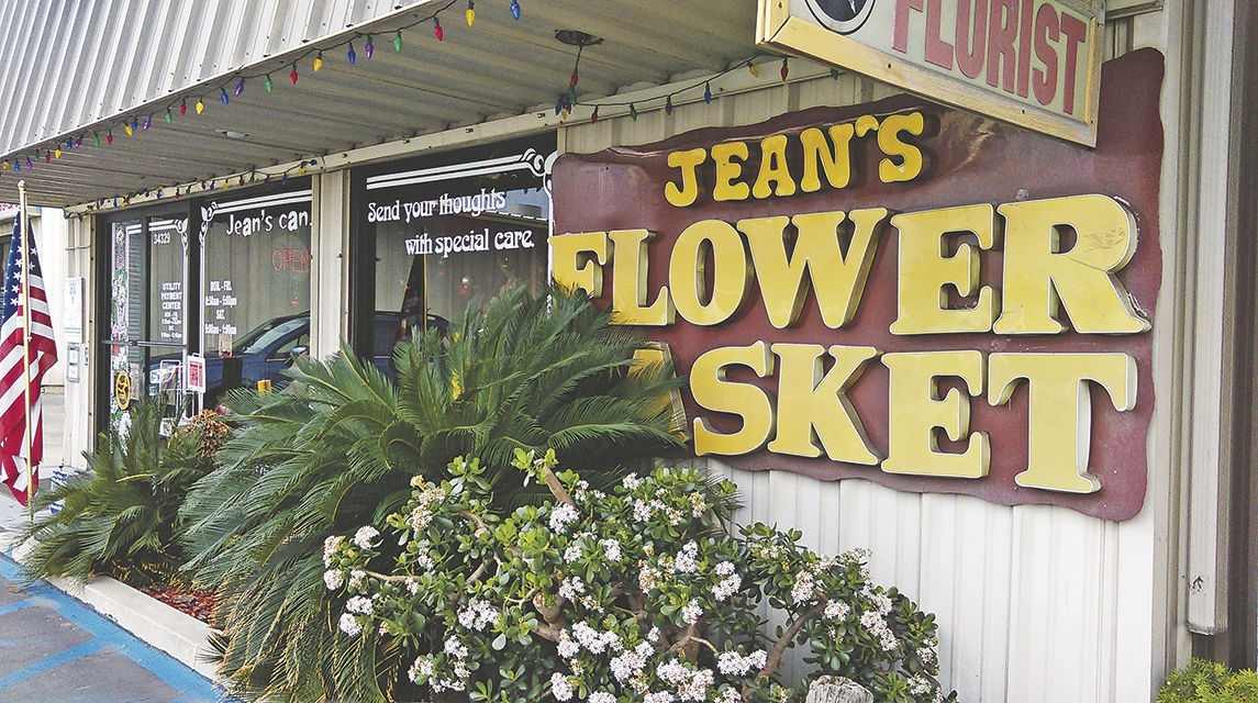 Jean's Flower Basket is celebrating Christmas with its new owner