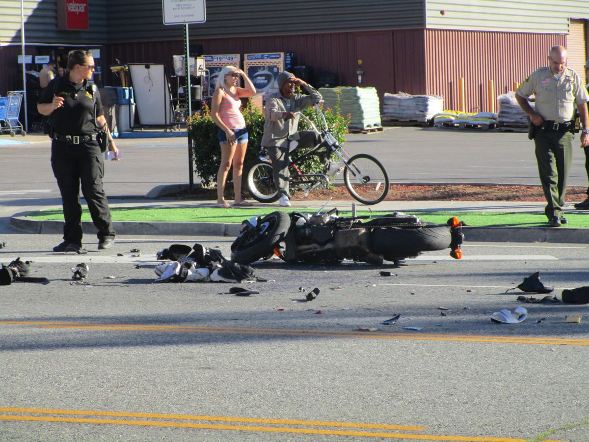 Motorcycle accident at Yucaipa Boulevard sends one to hospital News