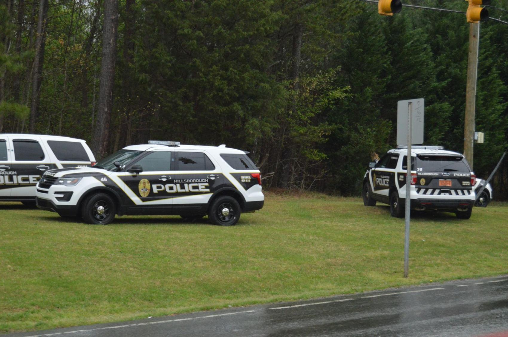 Hillsborough Police conduct brief chase on foot, apprehend suspect