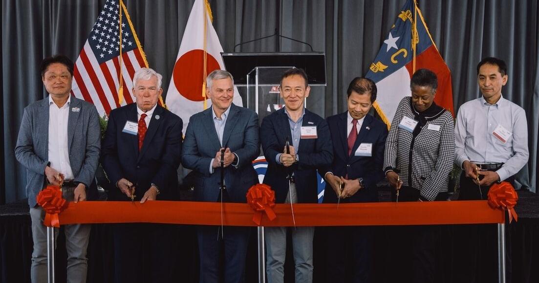 Governor attends Morinaga ribbon-cutting ceremony in Mebane