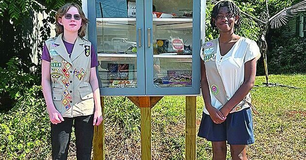 Girl Scouts strike silver with art supplies donation project