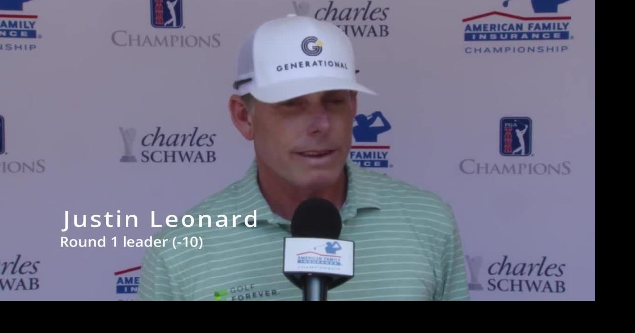 Justin Leonard says everything was working in courserecord round