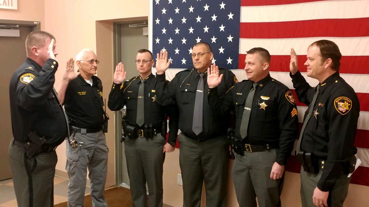 Pike Sheriff's Office staff members recognized with promotions | News