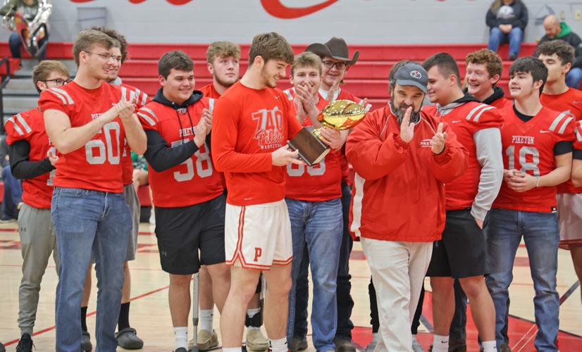 Piketon Football Gold Ball Trophy Presentation Feb. 8, 2022