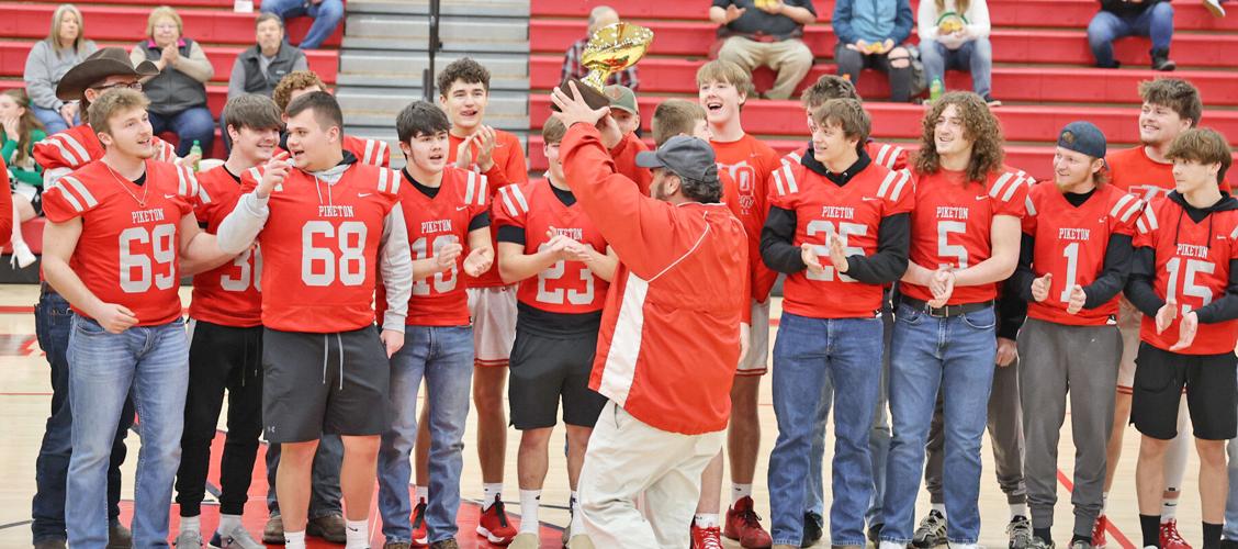 Piketon Football Gold Ball Trophy Presentation Feb. 8, 2022