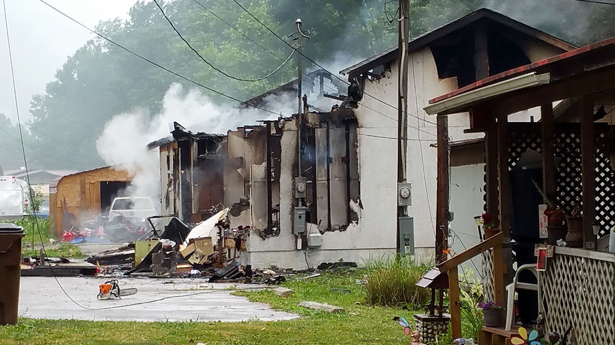 Lighting strike causes house fire on River Road News