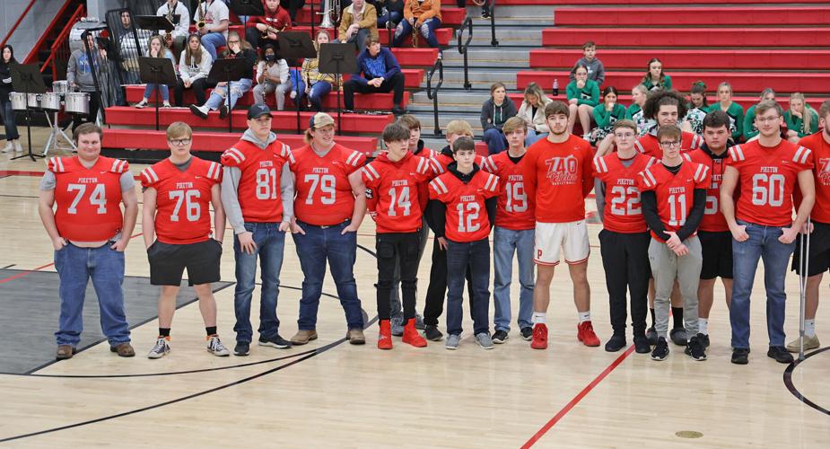 Piketon Football Gold Ball Trophy Presentation Feb. 8, 2022