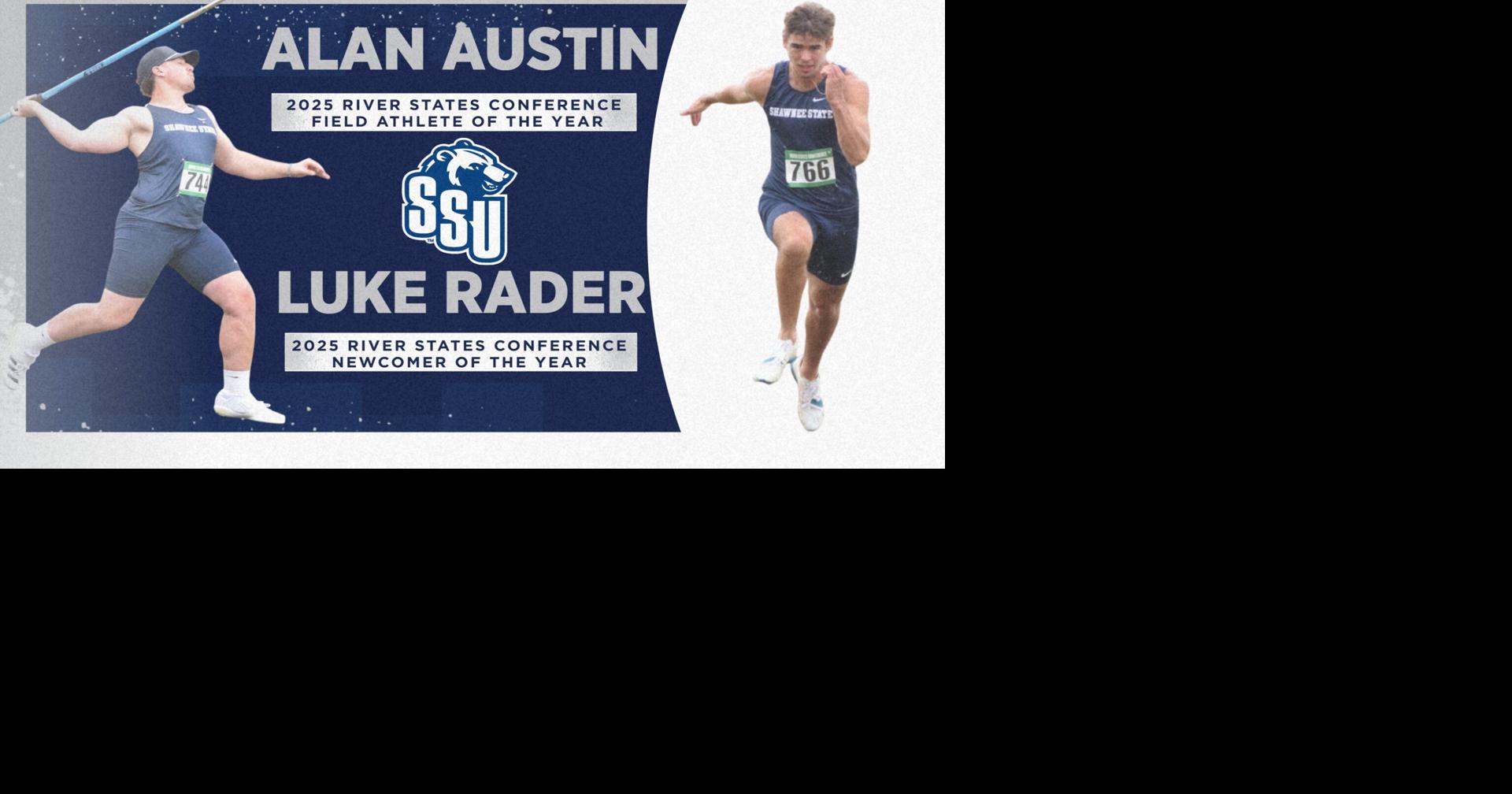 Austin named 2025 RSC Outdoor Field Athlete of the Year; Rader named ...