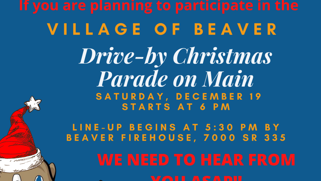 Village of Beaver plans drive-by Christmas parade - Vimarsana News