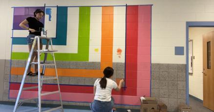 Multicolor Math Wall : vimarsana.com