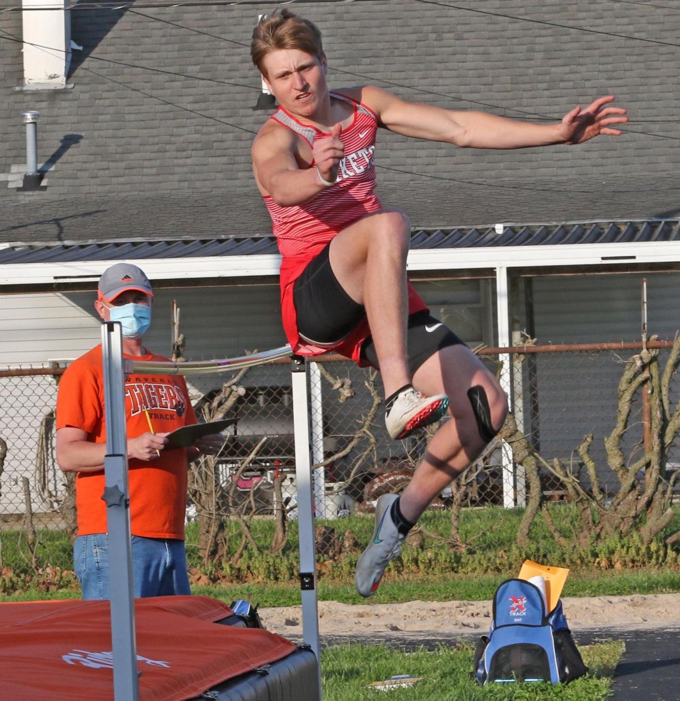 Sawyer Pendleton high jump