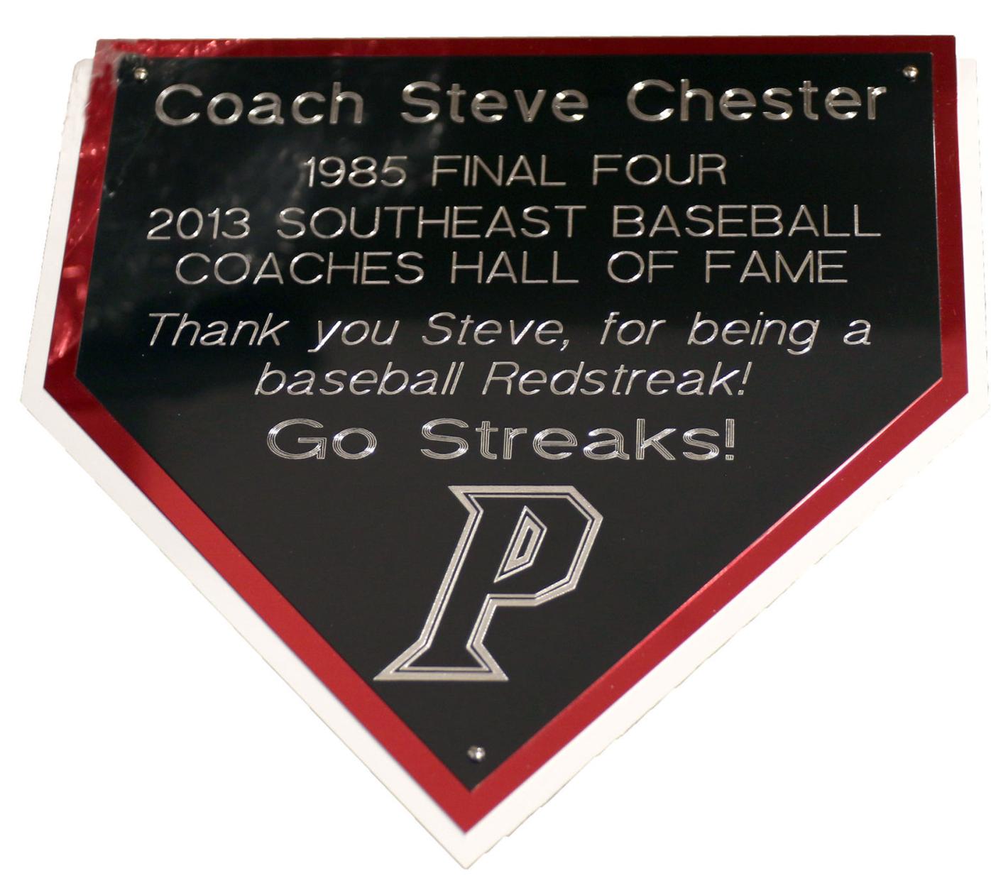 Steve Chester plaque -cutout